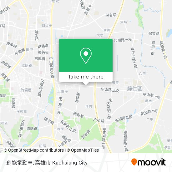 創能電動車 map