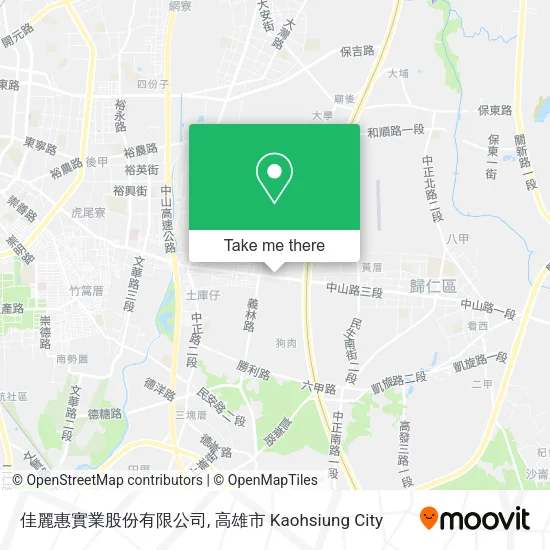 佳麗惠實業股份有限公司 map