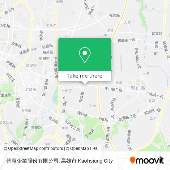 普慧企業股份有限公司 map