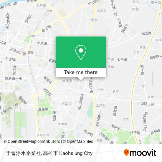于晉淨水企業社 map