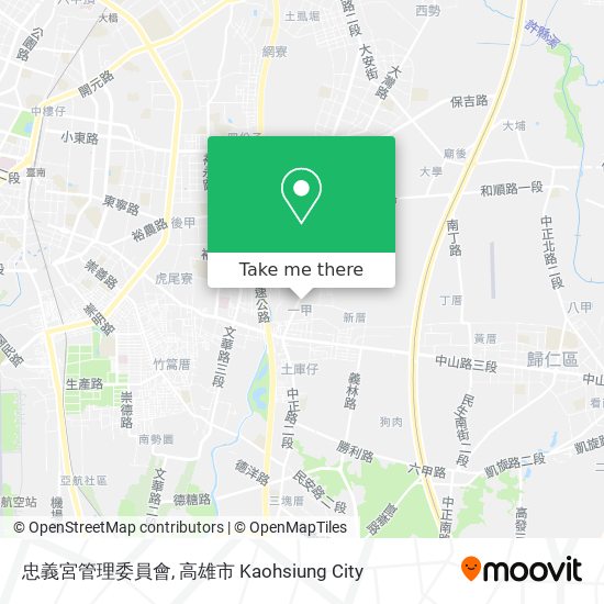 忠義宮管理委員會 map
