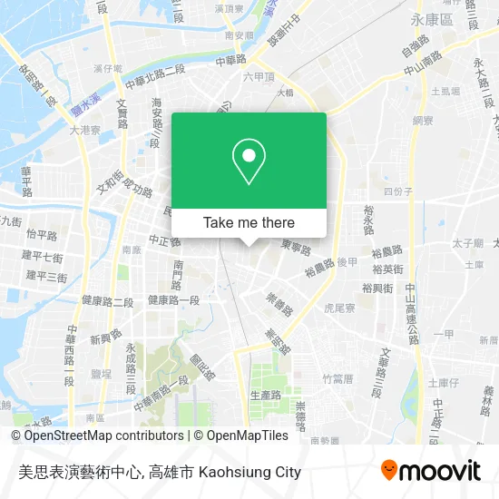 美思表演藝術中心地圖