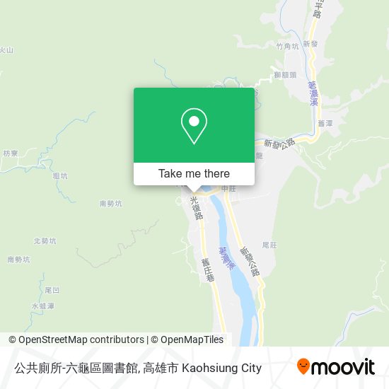 公共廁所-六龜區圖書館 map