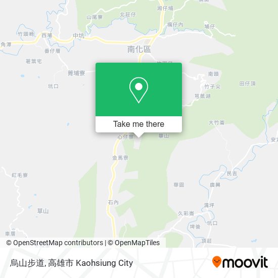 烏山步道地圖