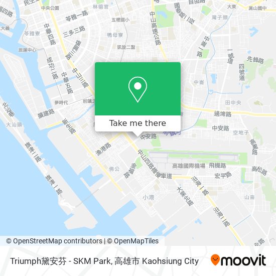 Triumph黛安芬 - SKM Park map