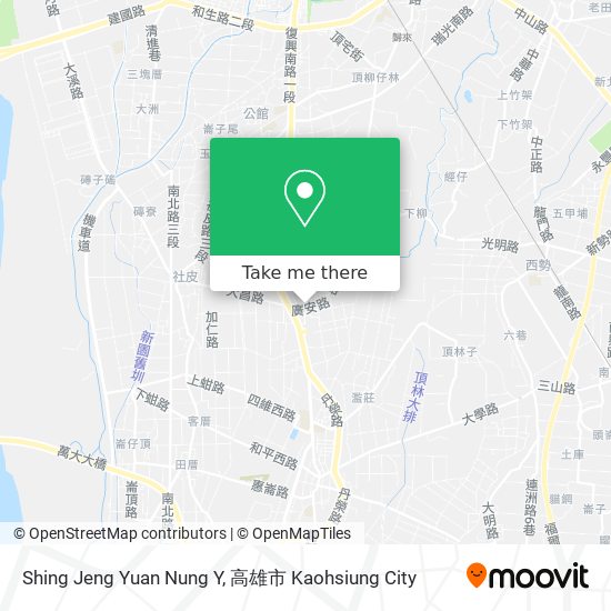 Shing Jeng Yuan Nung Y map