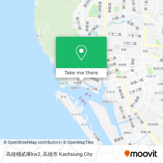 高雄棧貳庫kw2 map