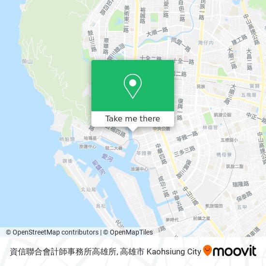 資信聯合會計師事務所高雄所 map