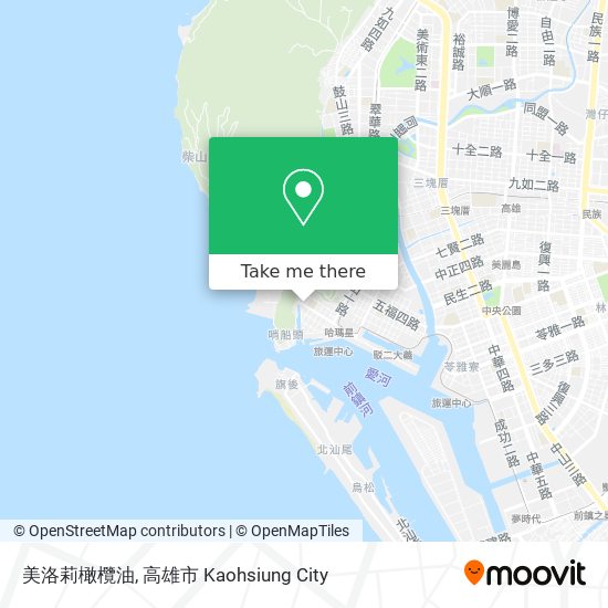 美洛莉橄欖油地圖