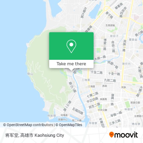 将军堂地圖