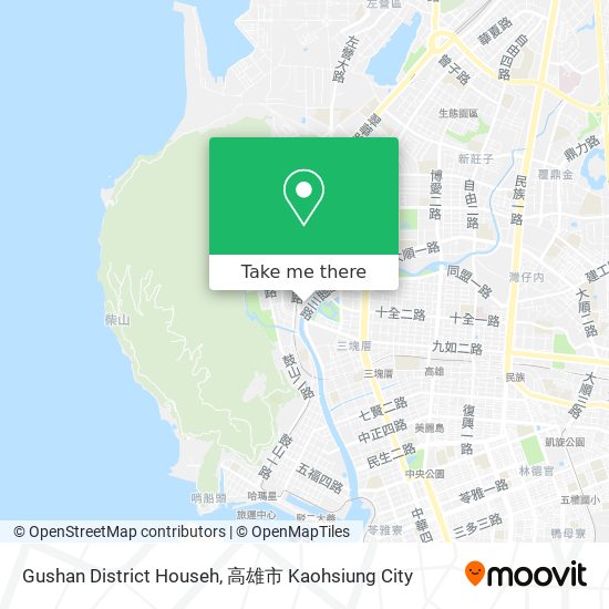 Gushan District Househ map