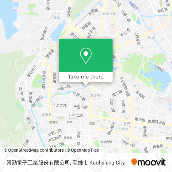 興勤電子工業股份有限公司 map