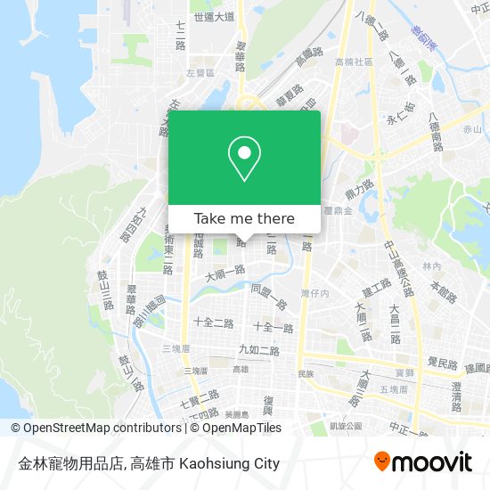 金林寵物用品店 map
