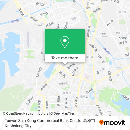 Taiwan Shin Kong Commercial Bank Co Ltd地圖