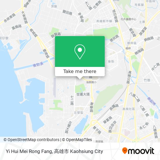 Yi Hui Mei Rong Fang地圖