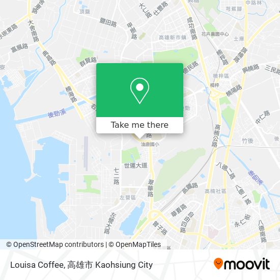 Louisa Coffee map