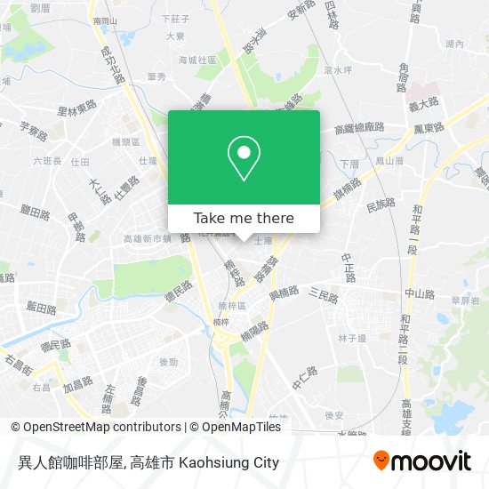 異人館咖啡部屋 map