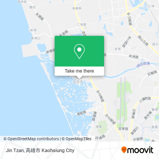 Jin Tzan地圖
