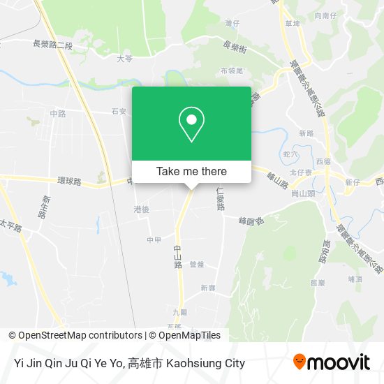 Yi Jin Qin Ju Qi Ye Yo map