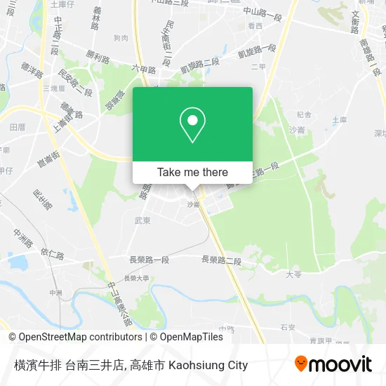 橫濱牛排 台南三井店 map