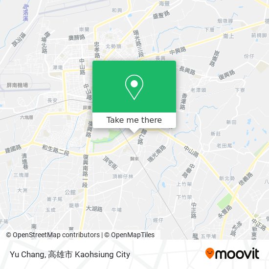 Yu Chang map