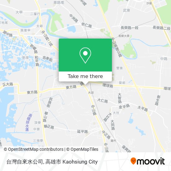 台灣自來水公司 map