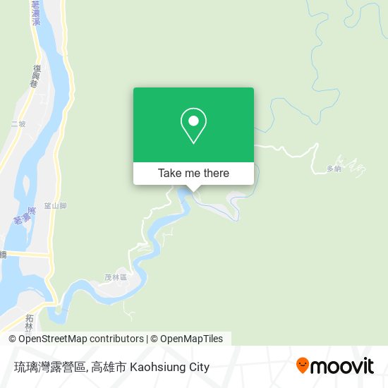 琉璃灣露營區地圖