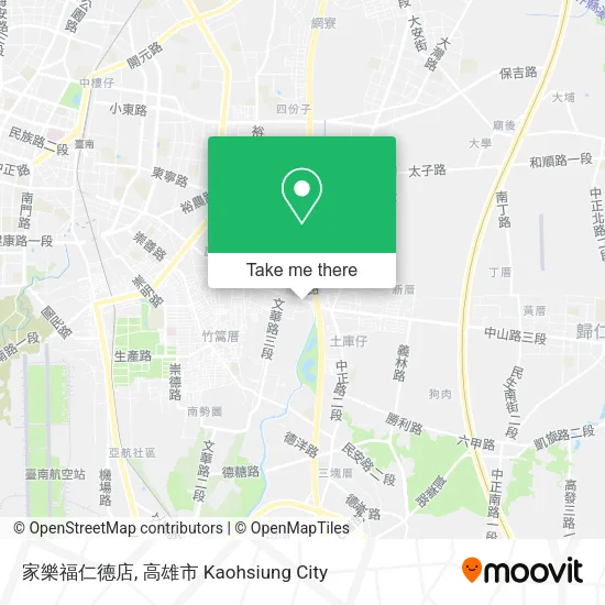 家樂福仁德店 map
