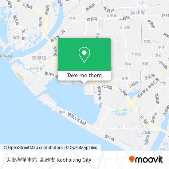 大鵬灣單車站地圖