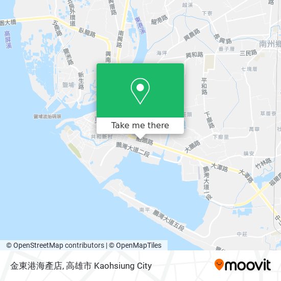 金東港海產店 map