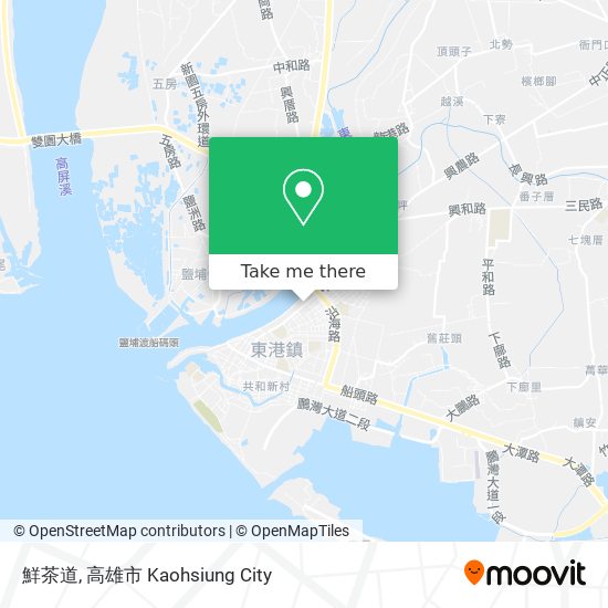 鮮茶道 map
