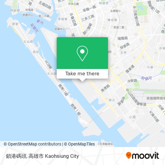 鎖港碼頭 map