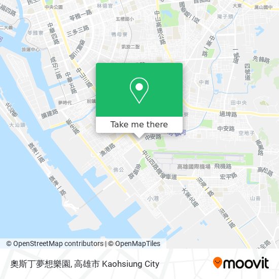 奧斯丁夢想樂園 map