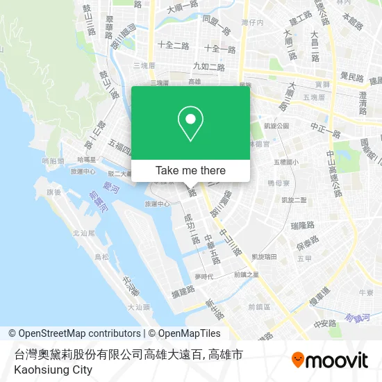 台灣奧黛莉股份有限公司高雄大遠百 map