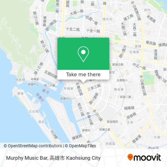 Murphy Music Bar map