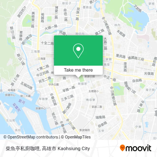 柴魚亭私廚咖哩 map