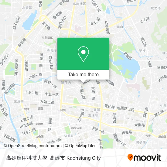 高雄應用科技大學 map