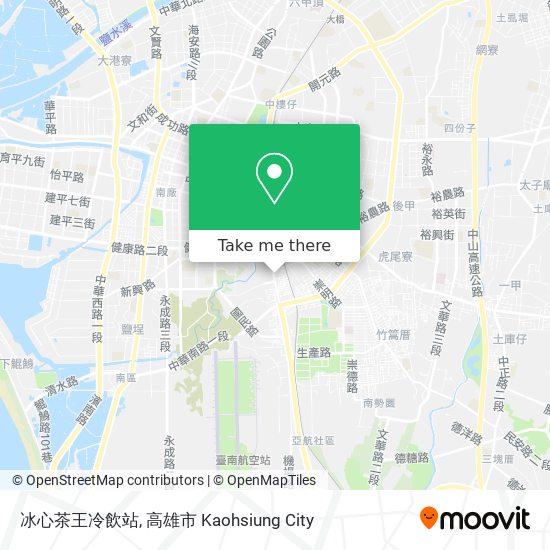 冰心茶王冷飲站 map