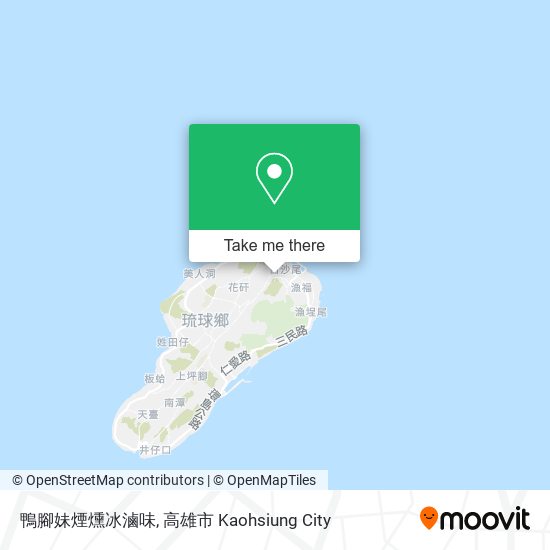 鴨腳妹煙燻冰滷味地圖