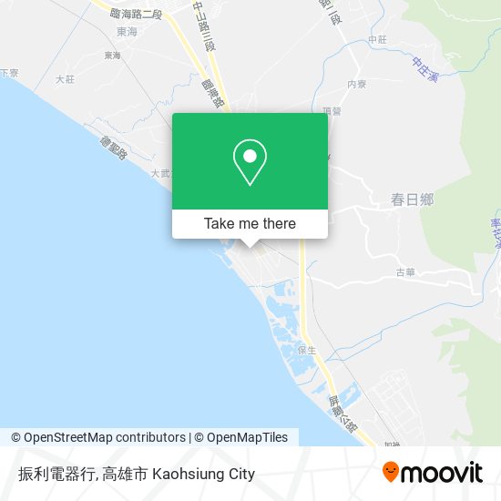 振利電器行 map