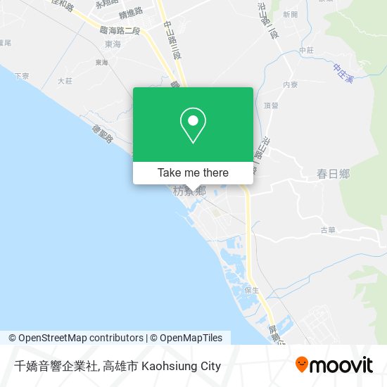 千嬌音響企業社地圖
