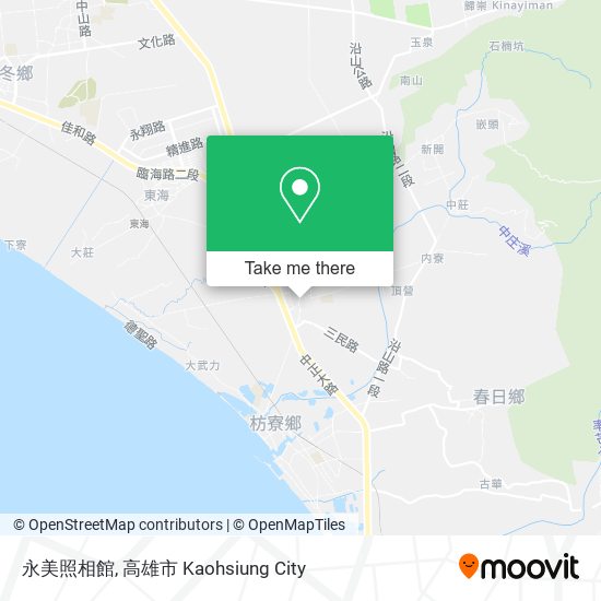 永美照相館 map