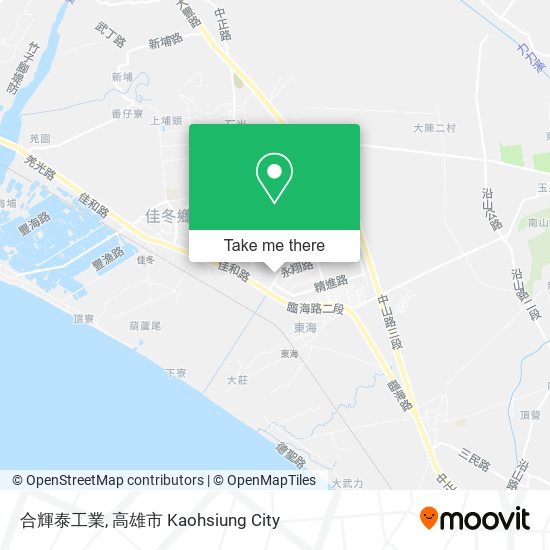 合輝泰工業 map