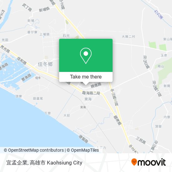 宜孟企業 map