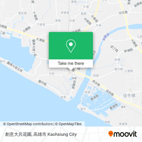 創意大兵花園 map