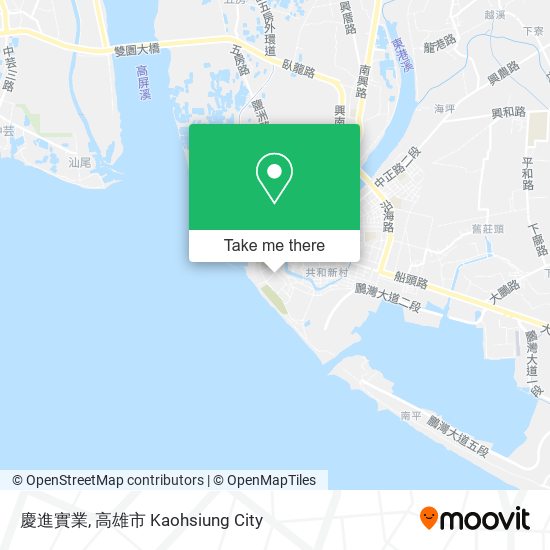 慶進實業 map