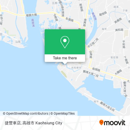 捷豐車店 map