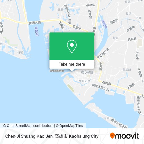 Chen-Ji Shuang Kao Jen map