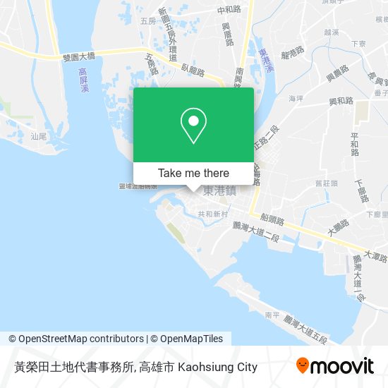 黃榮田土地代書事務所 map
