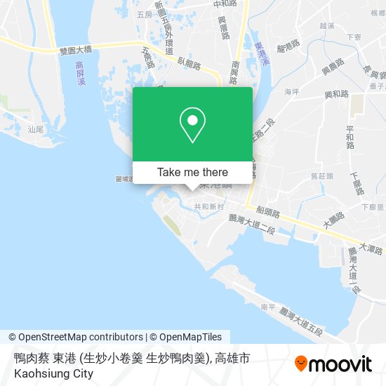 鴨肉蔡 東港 (生炒小卷羹 生炒鴨肉羹)地圖
